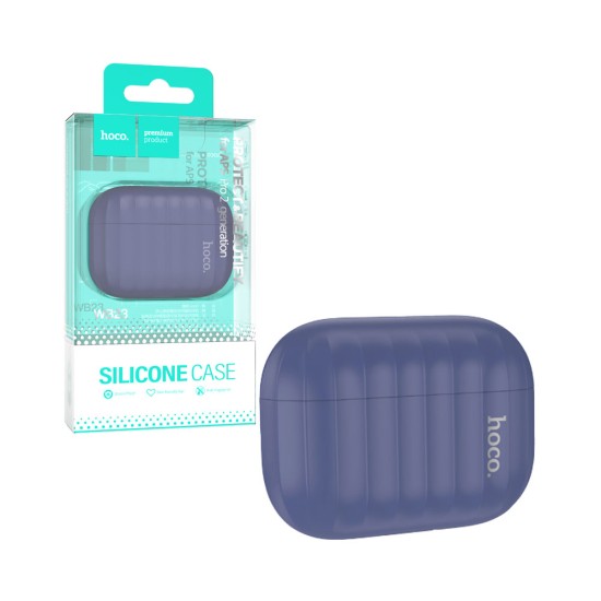 Hoco Silicone Case WB23 Harmonious For Airpods Pro 2 Dark Blue